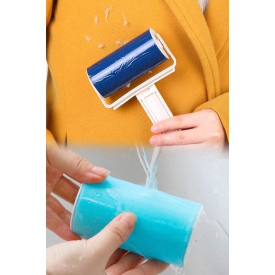 Yeni Nesil Yıkanabilir Pratik Tüy ve Toz Toplama  Rulosu Aparatı