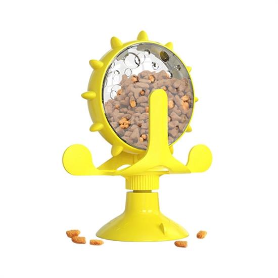Vantuzlu Zilli İnteraktif Dönebilen Mama Kaplı Renkli Eğlenceli Eğitici Kedi Oyuncağı Vantuzlu Zilli İnteraktif Dönebilen Mama Kaplı Renkli Eğlenceli Eğitici Kedi Oyuncağı