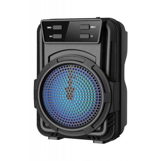 Mini Hoparlör Işıklı Taşınabilir Bluetooth Wireless FM Radyolu Sd Kart ve USB Girişli Hoparlör Mini Hoparlör Işıklı Taşınabilir Bluetooth Wireless FM Radyolu Sd Kart ve USB Girişli Hoparlör