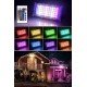 Kumandalı Led Işık Dış Cephe Aydınlatması Çok Renkli RGB Led Panel Işık PartiLed Aydınlatma Kumandalı Led Işık Dış Cephe Aydınlatması Çok Renkli RGB Led Panel Işık PartiLed Aydınlatma