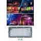 Kumandalı Led Işık Dış Cephe Aydınlatması Çok Renkli RGB Led Panel Işık PartiLed Aydınlatma Kumandalı Led Işık Dış Cephe Aydınlatması Çok Renkli RGB Led Panel Işık PartiLed Aydınlatma