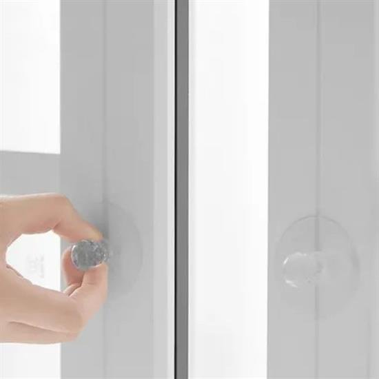2 Adet Kristal Kendiliğinden Güçlü Yapışkanlı Kulp Askısı Tutma Kolu 2 Adet Kristal Kendiliğinden Güçlü Yapışkanlı Kulp Askısı Tutma Kolu