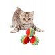 3lü Gökkuşağı Sünger Kedi Köpek Çiğneme Oyun Topu 4,2 cm 3lü Gökkuşağı Sünger Kedi Köpek Çiğneme Oyun Topu 4,2 cm