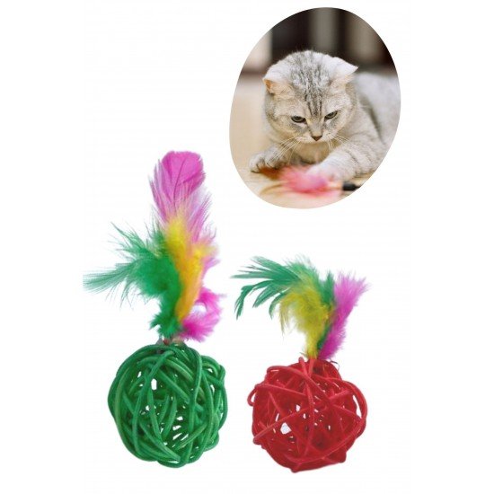 2li Rattan Renkli Peluş Tüy Kedi Köpek Oyuncak Yakalama Çiğneme Çıngıraklı Top Oyuncağı 2li Rattan Renkli Peluş Tüy Kedi Köpek Oyuncak Yakalama Çiğneme Çıngıraklı Top Oyuncağı