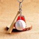 Gerçekçi Beyzbol Tasarımlı Şık Anahtarlık Kolye Çanta Süsü Baseball Keychain Gerçekçi Beyzbol Tasarımlı Şık Anahtarlık Kolye Çanta Süsü Baseball Keychain