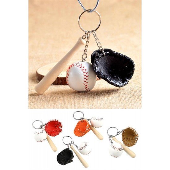Gerçekçi Beyzbol Tasarımlı Şık Anahtarlık Kolye Çanta Süsü Baseball Keychain Gerçekçi Beyzbol Tasarımlı Şık Anahtarlık Kolye Çanta Süsü Baseball Keychain