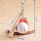 Gerçekçi Beyzbol Tasarımlı Şık Anahtarlık Kolye Çanta Süsü Baseball Keychain Gerçekçi Beyzbol Tasarımlı Şık Anahtarlık Kolye Çanta Süsü Baseball Keychain