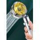 Turbo Pervaneli Su Tasarruflu 360 Derece Dönebilen Ayarlanabilir Tazyikli Duş Başlı Turbo Pervaneli Su Tasarruflu 360 Derece Dönebilen Ayarlanabilir Tazyikli Duş Başlı