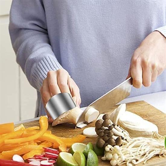 2li Metal Parmak Koruyucu Hızlı ve Güvenli Kesme Paslanmaz Çelik Koruyucu Aparat 2li Metal Parmak Koruyucu Hızlı ve Güvenli Kesme Paslanmaz Çelik Koruyucu Aparat