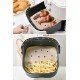 100 Adet Air Fryer Pişirme Kağıdı Tek Kullanımlık Hava Fritöz Yapışmaz Yağlı Kağıt Delikli Model 100 Adet Air Fryer Pişirme Kağıdı Tek Kullanımlık Hava Fritöz Yapışmaz Yağlı Kağıt Delikli Model