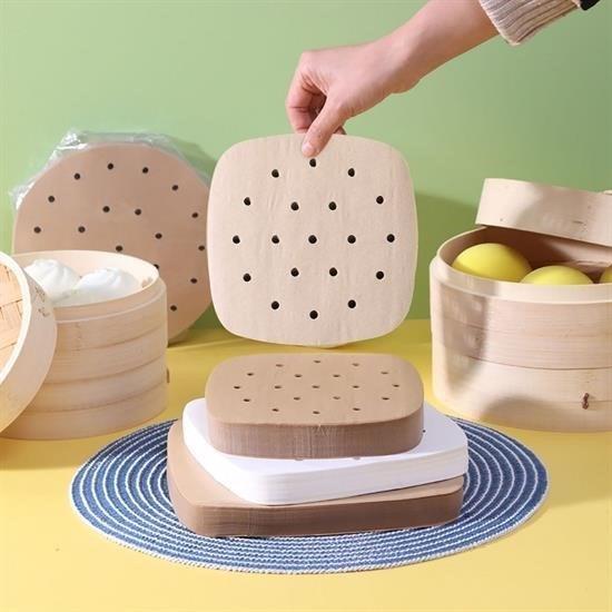 100 Adet Air Fryer Pişirme Kağıdı Tek Kullanımlık Hava Fritöz Yapışmaz Yağlı Kağıt Delikli Model 100 Adet Air Fryer Pişirme Kağıdı Tek Kullanımlık Hava Fritöz Yapışmaz Yağlı Kağıt Delikli Model