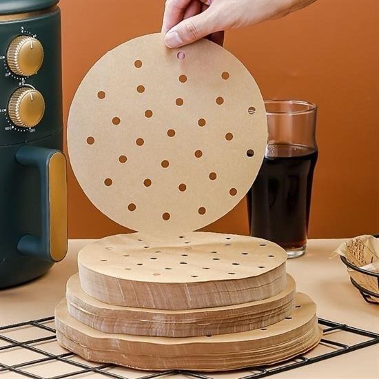 100 Adet  Airfryer Pişirme Kağıdı Tek Kullanımlık Hava Fritözü Yuvarlak Delikli Model 100 Adet  Airfryer Pişirme Kağıdı Tek Kullanımlık Hava Fritözü Yuvarlak Delikli Model