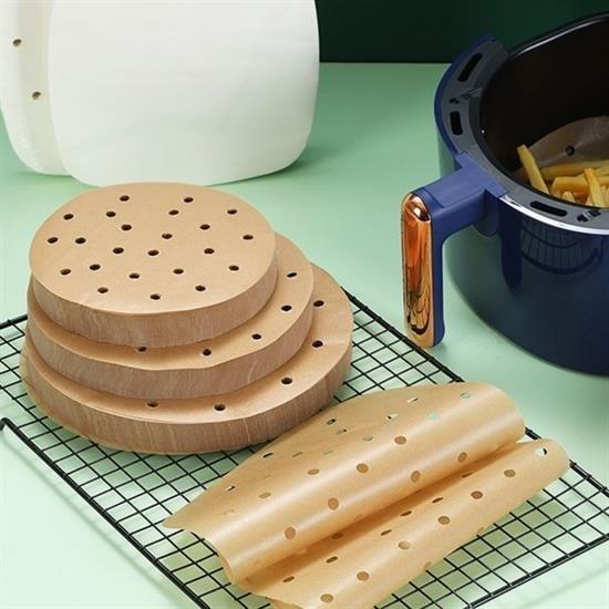 100 Adet  Airfryer Pişirme Kağıdı Tek Kullanımlık Hava Fritözü Yuvarlak Delikli Model 100 Adet  Airfryer Pişirme Kağıdı Tek Kullanımlık Hava Fritözü Yuvarlak Delikli Model