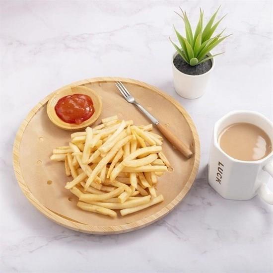 100 Adet  Airfryer Pişirme Kağıdı Tek Kullanımlık Hava Fritözü Yuvarlak Delikli Model 100 Adet  Airfryer Pişirme Kağıdı Tek Kullanımlık Hava Fritözü Yuvarlak Delikli Model