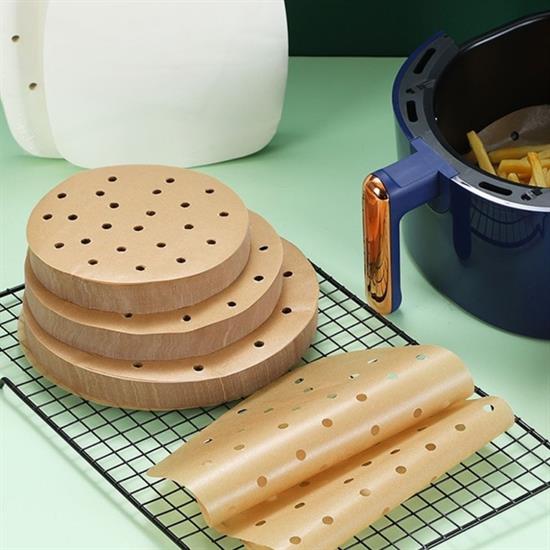 100 Adet  Airfryer Pişirme Kağıdı Tek Kullanımlık Hava Fritözü Yuvarlak Delikli Model 100 Adet  Airfryer Pişirme Kağıdı Tek Kullanımlık Hava Fritözü Yuvarlak Delikli Model