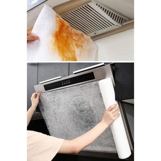 2 Adet Yağ Emici Duman Önleyici Pratik Mutfak Davlumbaz Koruyucu Yedek Filtre 45x90 cm 2 Adet Yağ Emici Duman Önleyici Pratik Mutfak Davlumbaz Koruyucu Yedek Filtre 45x90 cm