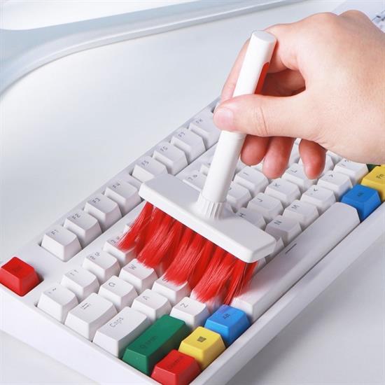 Çok Amaçlı Kırmızı Hassas Fırça Başlıklı Bilgisayar Laptop Temizleme Fırçası Çok Amaçlı Kırmızı Hassas Fırça Başlıklı Bilgisayar Laptop Temizleme Fırçası