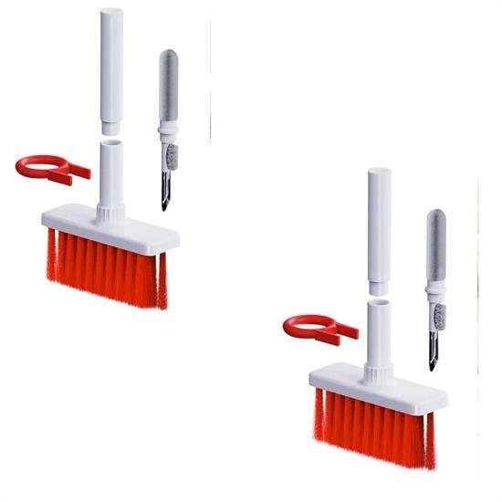 Çok Amaçlı Kırmızı Hassas Fırça Başlıklı Bilgisayar Laptop Temizleme Fırçası Çok Amaçlı Kırmızı Hassas Fırça Başlıklı Bilgisayar Laptop Temizleme Fırçası