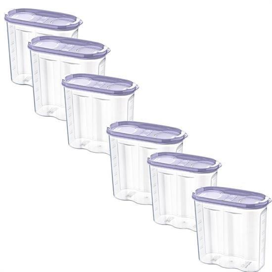 2 Kapaklı Ölçekli Erzak Kuru Gıda Saklama Kutusu Kabı 2,4 Litre-SA940 2 Kapaklı Ölçekli Erzak Kuru Gıda Saklama Kutusu Kabı 2,4 Litre-SA940