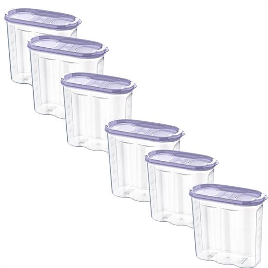 2 Kapaklı Ölçekli Erzak Kuru Gıda Saklama Kutusu Kabı 2,4 Litre-SA940 2 Kapaklı Ölçekli Erzak Kuru Gıda Saklama Kutusu Kabı 2,4 Litre-SA940