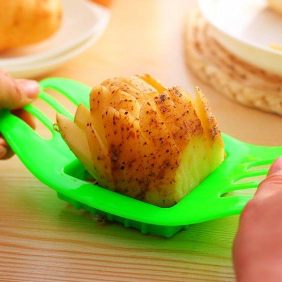 Kare Dizayn Pratik Kolay Patates Dilimeme Aleti Aparatı Bıçağı Kare Dizayn Pratik Kolay Patates Dilimeme Aleti Aparatı Bıçağı