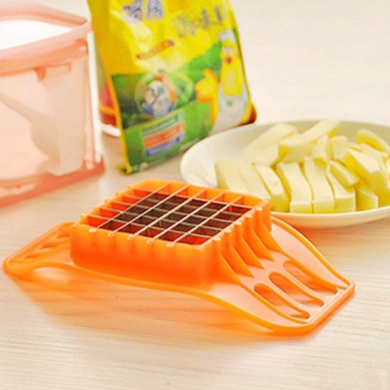 Kare Dizayn Pratik Kolay Patates Dilimeme Aleti Aparatı Bıçağı Kare Dizayn Pratik Kolay Patates Dilimeme Aleti Aparatı Bıçağı