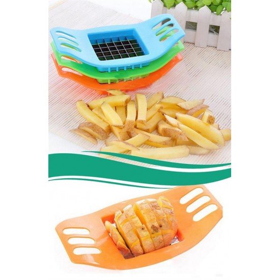 Kare Dizayn Pratik Kolay Patates Dilimeme Aleti Aparatı Bıçağı Kare Dizayn Pratik Kolay Patates Dilimeme Aleti Aparatı Bıçağı