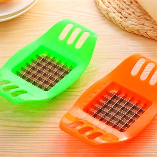Kare Dizayn Pratik Kolay Patates Dilimeme Aleti Aparatı Bıçağı Kare Dizayn Pratik Kolay Patates Dilimeme Aleti Aparatı Bıçağı