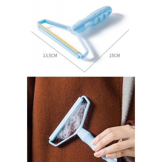 Çift Taraflı Elbise Kazak Plastik Kumaş Tüy Alma ve Tiftik Temizleyici Toplayıcı Taşınabilir
