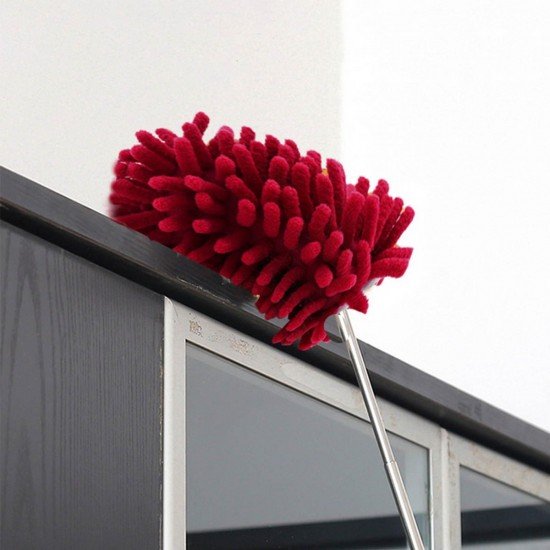 Teleskopik Mikrofiber Pratik Uzayabilen Toz Alma Fırçası Aparatı Teleskopik Mikrofiber Pratik Uzayabilen Toz Alma Fırçası Aparatı