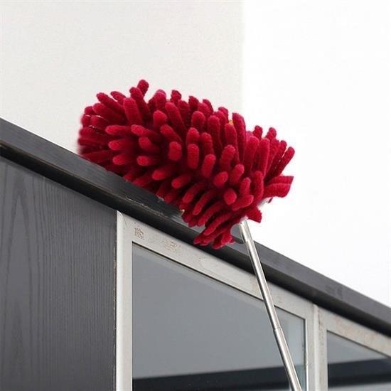 Teleskopik Mikrofiber Pratik Uzayabilen Toz Alma Fırçası Aparatı Teleskopik Mikrofiber Pratik Uzayabilen Toz Alma Fırçası Aparatı