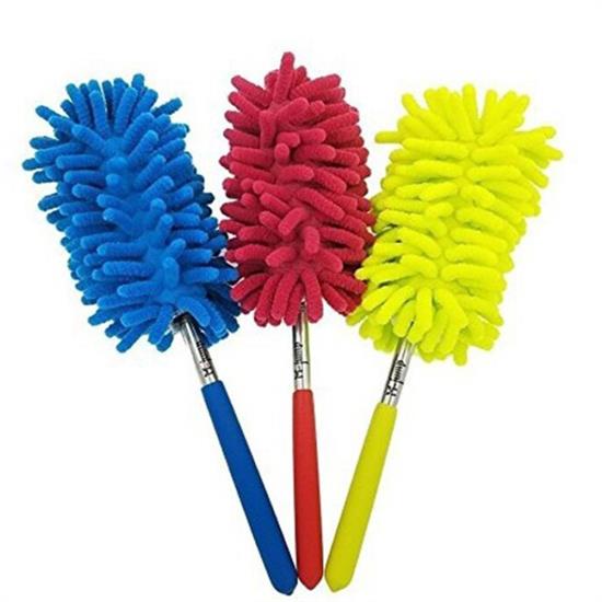 Teleskopik Mikrofiber Pratik Uzayabilen Toz Alma Fırçası Aparatı Teleskopik Mikrofiber Pratik Uzayabilen Toz Alma Fırçası Aparatı