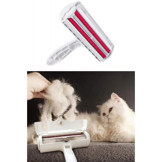 Kulak Modelli Hazneli Kedi Köpek Halı Yatak Kıl Toz Tüy Toplayıcı Temizleyici Kulak Modelli Hazneli Kedi Köpek Halı Yatak Kıl Toz Tüy Toplayıcı Temizleyici