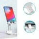 Beyaz Aynalı Cep Telefonu Sabitleyici Stand Katlanabilir Ayarlanabilir Telefon Standı Beyaz Aynalı Cep Telefonu Sabitleyici Stand Katlanabilir Ayarlanabilir Telefon Standı