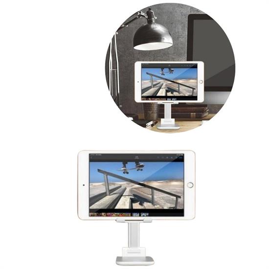 Beyaz Aynalı Cep Telefonu Sabitleyici Stand Katlanabilir Ayarlanabilir Telefon Standı Beyaz Aynalı Cep Telefonu Sabitleyici Stand Katlanabilir Ayarlanabilir Telefon Standı