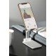 Beyaz Aynalı Cep Telefonu Sabitleyici Stand Katlanabilir Ayarlanabilir Telefon Standı Beyaz Aynalı Cep Telefonu Sabitleyici Stand Katlanabilir Ayarlanabilir Telefon Standı