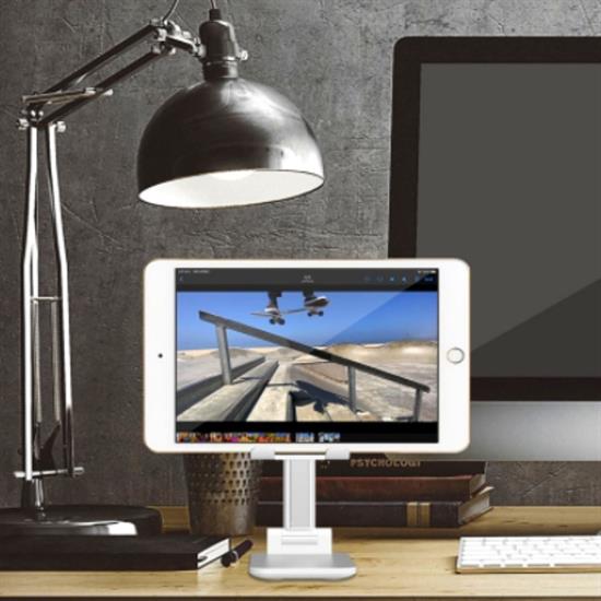 Beyaz Aynalı Cep Telefonu Sabitleyici Stand Katlanabilir Ayarlanabilir Telefon Standı Beyaz Aynalı Cep Telefonu Sabitleyici Stand Katlanabilir Ayarlanabilir Telefon Standı