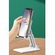 Beyaz Aynalı Cep Telefonu Sabitleyici Stand Katlanabilir Ayarlanabilir Telefon Standı Beyaz Aynalı Cep Telefonu Sabitleyici Stand Katlanabilir Ayarlanabilir Telefon Standı
