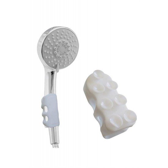 Su Geçirmeyen Dayanıklı Kancalı Banyo Duş Başlığı Askı Tutucu Silikon Güçlü Vantuz Vakum Aparatı Su Geçirmeyen Dayanıklı Kancalı Banyo Duş Başlığı Askı Tutucu Silikon Güçlü Vantuz Vakum Aparatı