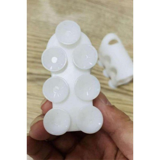Su Geçirmeyen Dayanıklı Kancalı Banyo Duş Başlığı Askı Tutucu Silikon Güçlü Vantuz Vakum Aparatı Su Geçirmeyen Dayanıklı Kancalı Banyo Duş Başlığı Askı Tutucu Silikon Güçlü Vantuz Vakum Aparatı