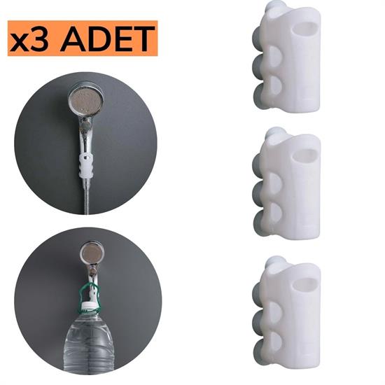 Su Geçirmeyen Dayanıklı Kancalı Banyo Duş Başlığı Askı Tutucu Silikon Güçlü Vantuz Vakum Aparatı Su Geçirmeyen Dayanıklı Kancalı Banyo Duş Başlığı Askı Tutucu Silikon Güçlü Vantuz Vakum Aparatı