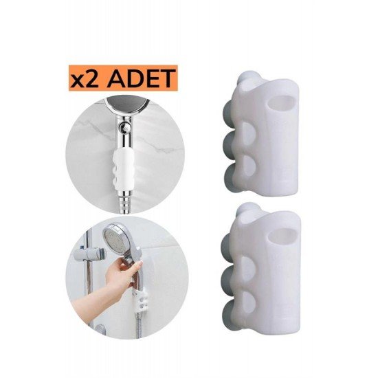 Su Geçirmeyen Dayanıklı Kancalı Banyo Duş Başlığı Askı Tutucu Silikon Güçlü Vantuz Vakum Aparatı Su Geçirmeyen Dayanıklı Kancalı Banyo Duş Başlığı Askı Tutucu Silikon Güçlü Vantuz Vakum Aparatı