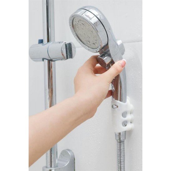 Su Geçirmeyen Dayanıklı Kancalı Banyo Duş Başlığı Askı Tutucu Silikon Güçlü Vantuz Vakum Aparatı Su Geçirmeyen Dayanıklı Kancalı Banyo Duş Başlığı Askı Tutucu Silikon Güçlü Vantuz Vakum Aparatı