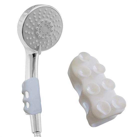 Su Geçirmeyen Dayanıklı Kancalı Banyo Duş Başlığı Askı Tutucu Silikon Güçlü Vantuz Vakum Aparatı Su Geçirmeyen Dayanıklı Kancalı Banyo Duş Başlığı Askı Tutucu Silikon Güçlü Vantuz Vakum Aparatı