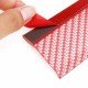 Kırmızı Renkli 2,5 Metre Araba Oto Ön Tampon Koruyucu Kauçuk Pratik Tampon Şerit Bant Döşeme Kiti Kırmızı Renkli 2,5 Metre Araba Oto Ön Tampon Koruyucu Kauçuk Pratik Tampon Şerit Bant Döşeme Kiti