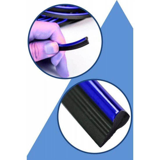 Mavi Araba Oto Trim Dekorasyon Şeridi Kauçuk Elastik Kolay Kurulum 5 metre Şerit Bant Mavi Araba Oto Trim Dekorasyon Şeridi Kauçuk Elastik Kolay Kurulum 5 metre Şerit Bant