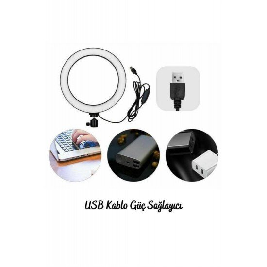 10inç 26cm Youtube Instagram Tiktok Selfie Stüdyo Video Fotoğraf Ring Light Tripod Led Halka Işık 10inç 26cm Youtube Instagram Tiktok Selfie Stüdyo Video Fotoğraf Ring Light Tripod Led Halka Işık