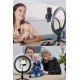 10inç 26cm Youtube Instagram Tiktok Selfie Stüdyo Video Fotoğraf Ring Light Tripod Led Halka Işık 10inç 26cm Youtube Instagram Tiktok Selfie Stüdyo Video Fotoğraf Ring Light Tripod Led Halka Işık