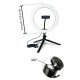 10inç 26cm Youtube Instagram Tiktok Selfie Stüdyo Video Fotoğraf Ring Light Tripod Led Halka Işık 10inç 26cm Youtube Instagram Tiktok Selfie Stüdyo Video Fotoğraf Ring Light Tripod Led Halka Işık