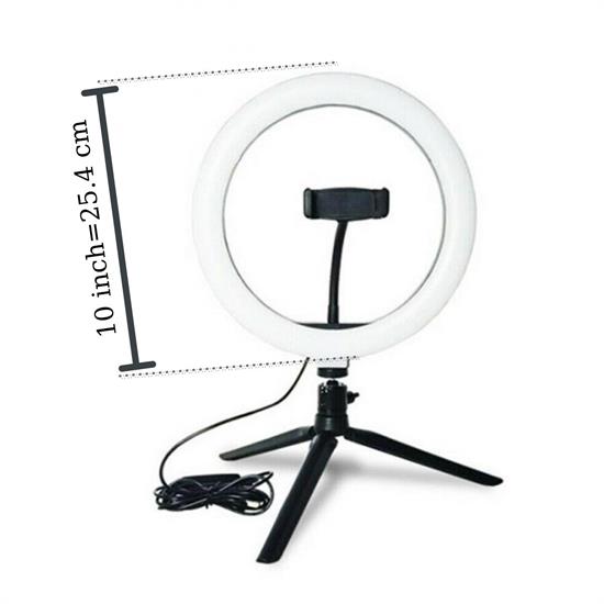 10inç 26cm Youtube Instagram Tiktok Selfie Stüdyo Video Fotoğraf Ring Light Tripod Led Halka Işık 10inç 26cm Youtube Instagram Tiktok Selfie Stüdyo Video Fotoğraf Ring Light Tripod Led Halka Işık